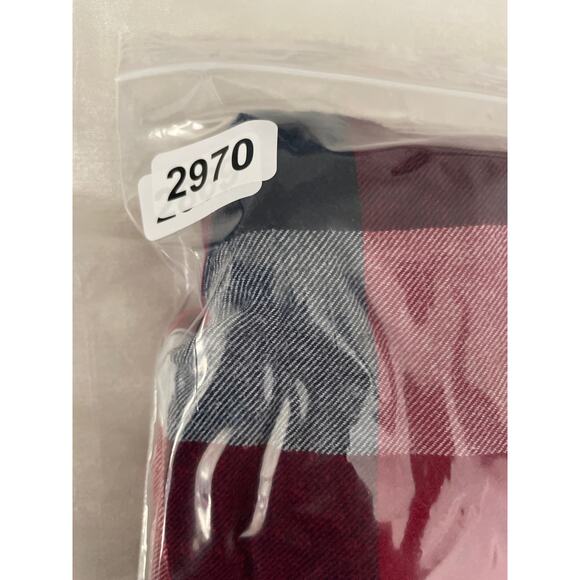 Vans Mens Shirt L Red Plaid Flannel Button Up Rugged Cabincore Travel Casual - Picture 10 of 10